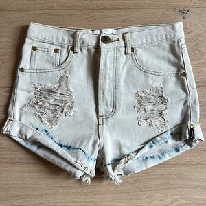 One Teaspoon denim shorts